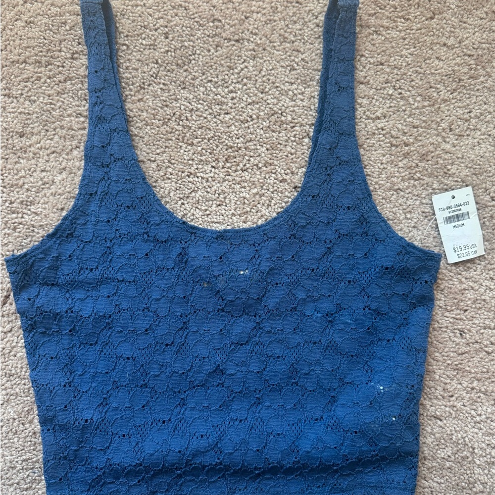 2010’s Hollister Blue Lace Tank Top